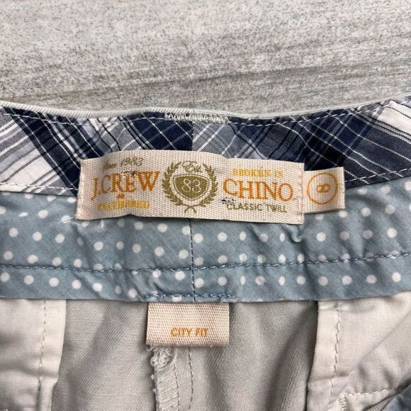 J.Crew Chino City Fit Khaki Shorts Women’s Classic Twill Beige Summer Casual - Picture 10 of 10